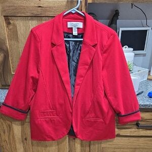 American Rag Vibrant Red Blazer L